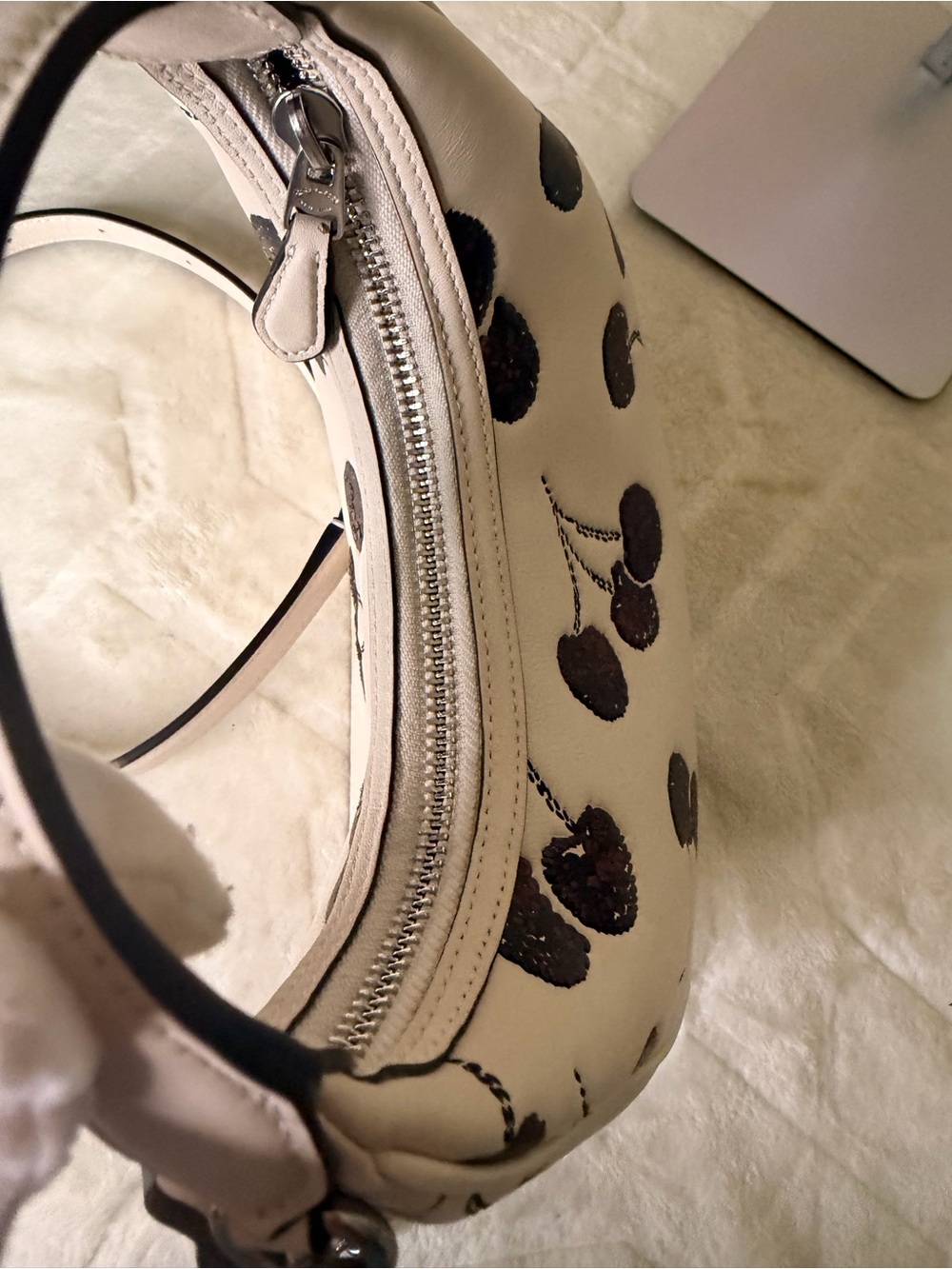 Coach Carmen Mini Crossbody Bag With Cherry Print NWT - Picture 7 of 16
